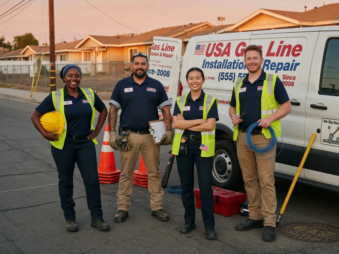 Gas Line Installation company in Parker, WA